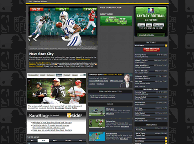 ESPN Frontpage - Black Steel