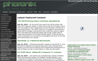 Phoronix -- Simplified