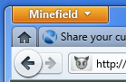 Firefox 4 better app button style