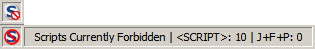 NoScript - hide inactive/allowed statusbar