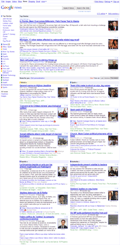 Google News - No Right Column (No fluff)