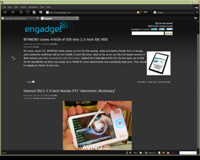Engadget.com - Cleanup Dark Gray