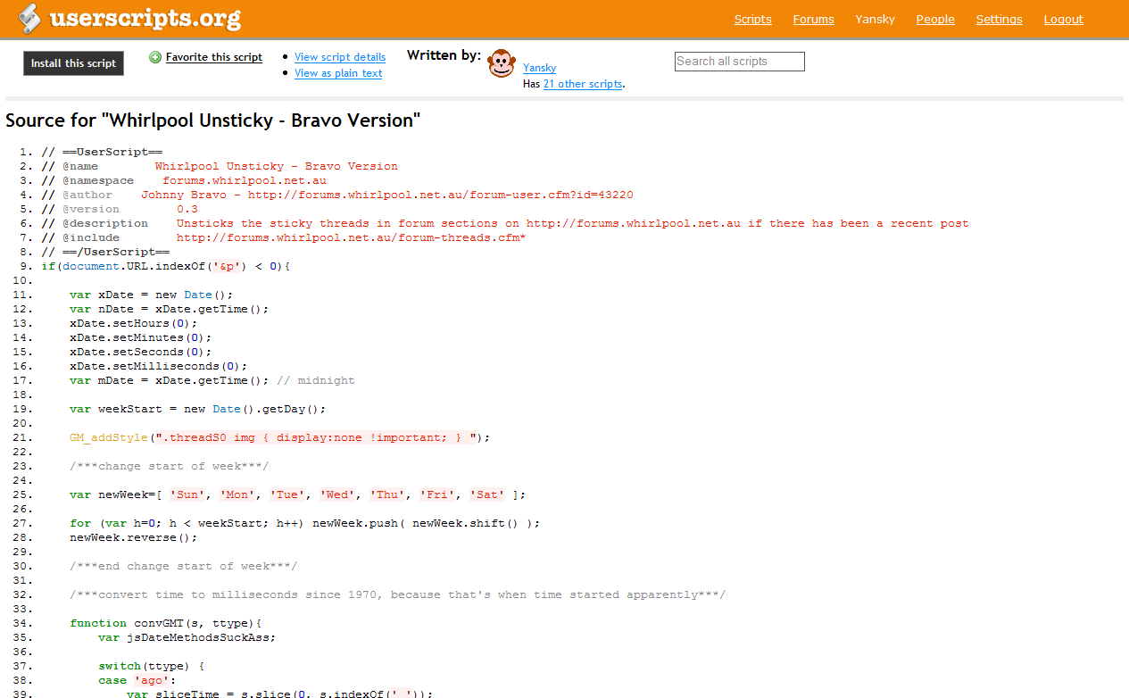 Userscripts.org - more space for highlight source