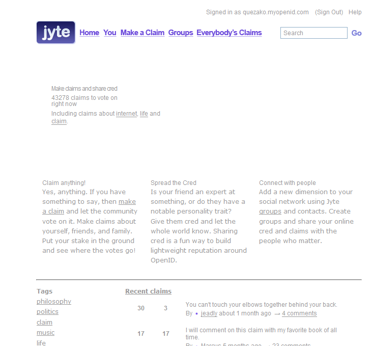 Jyte.com Ghost style