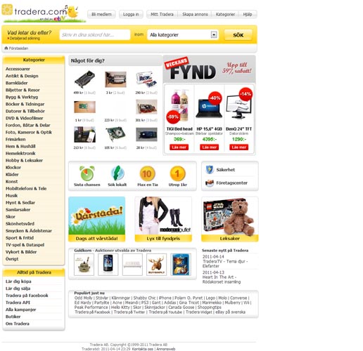 tradera.com / Clean, Adblock