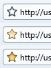 Firefox 4 New bookmark star