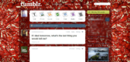BLAH BLAH TUMBLR DASH.