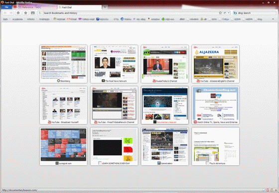 Opera Speed Dial theme for Fast Dial add-on