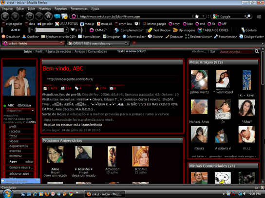 ORKUT RED
