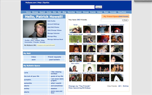 Simple MySpace.com