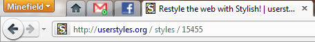 Firefox 4 - App Tabs
