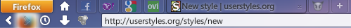 Minimal Tabs in Title Bar (Minimal Theme FF4+)