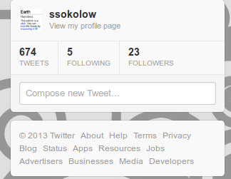 Twitter - Clear out distracting crud