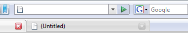 Firefox 2: Native-looking tabs background