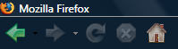 Vista-style dark background for navigation toolbar