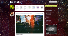Dark Purple Stars for TUMBLR