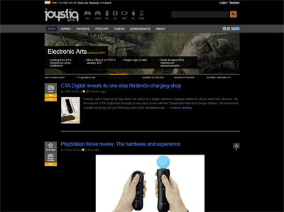 Joystiq - Clean Black