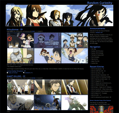 Random Curiosity - Black ( randomc )