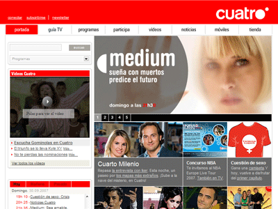 Cuatro.com Limpia