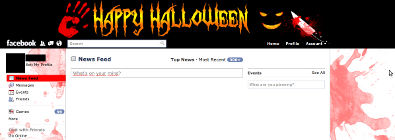 Facebook - Halloween Theme