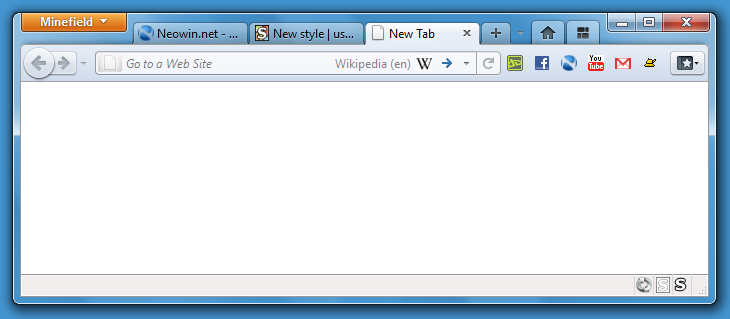 Firefox 4 Titlebar Tabs