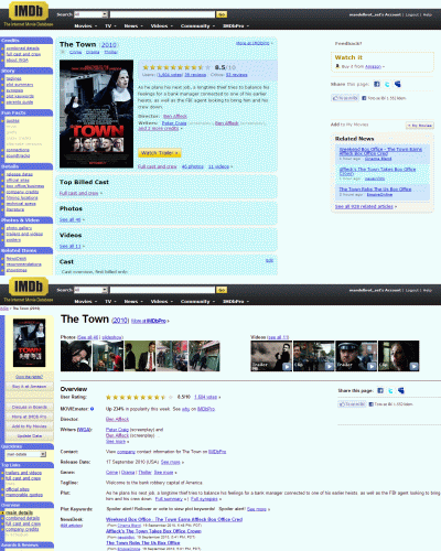 IMDb Nostalghia theme
