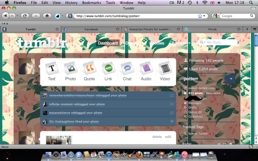 Hawaiian Florals for tumblr