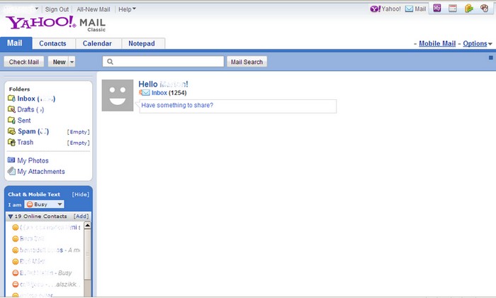Yahoo clearner
