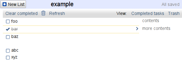 Google Tasks - Simplified