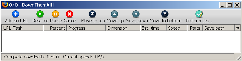DownloadThemAll Manager Spam Removal