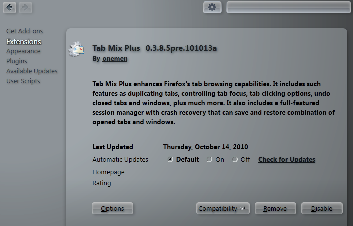 Addons Manager - Steel - Fx 4*