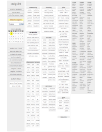 Craigslist Redesign