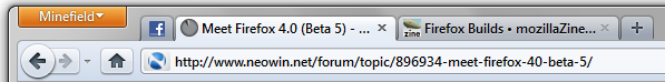 Slimmer Firefox 4.0 V2