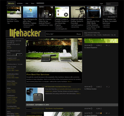 Lifehacker - Dark
