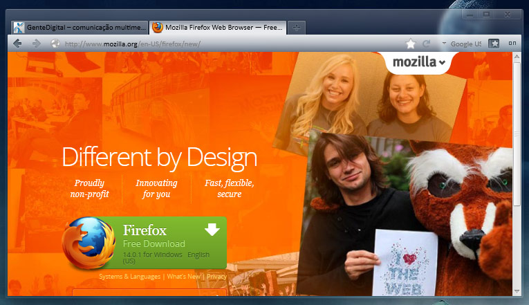 Drifus - Firefox project - aero clean