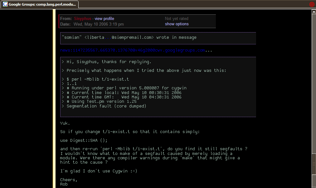 groups.google.com darktheme