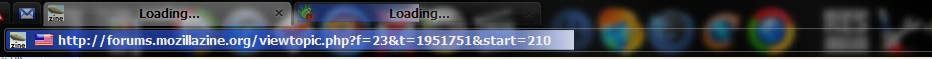 Firefox 4 URL Progress Bar Fission Style