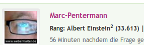 COSMiQ - Einstein Icon entfernen