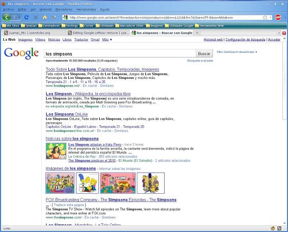 Google Leftnav remove