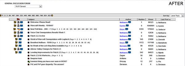 World of Warcraft Forums (WORK SAFE)