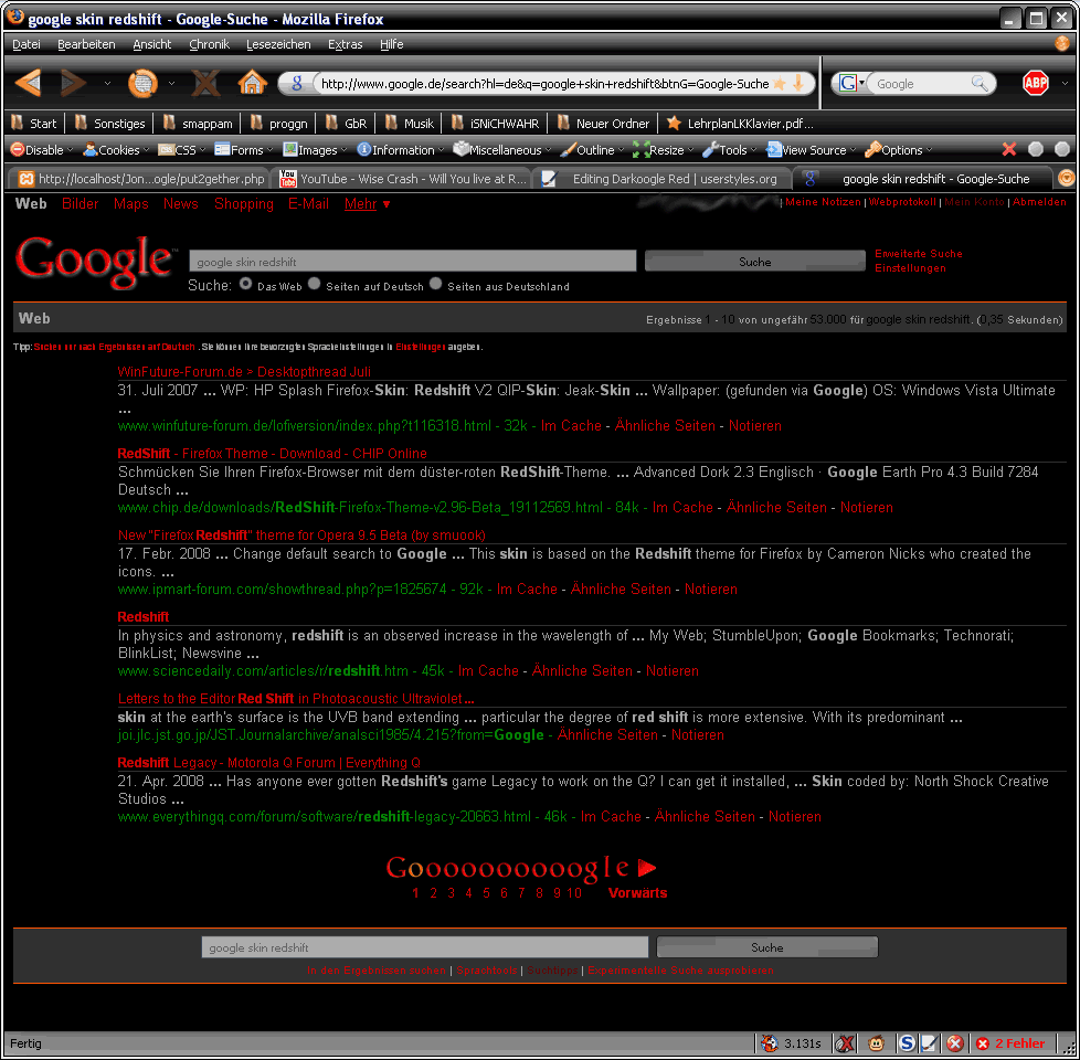 Darkoogle Red