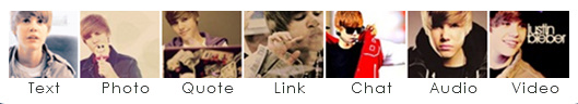 Justin Bieber Menu Icons! :)
