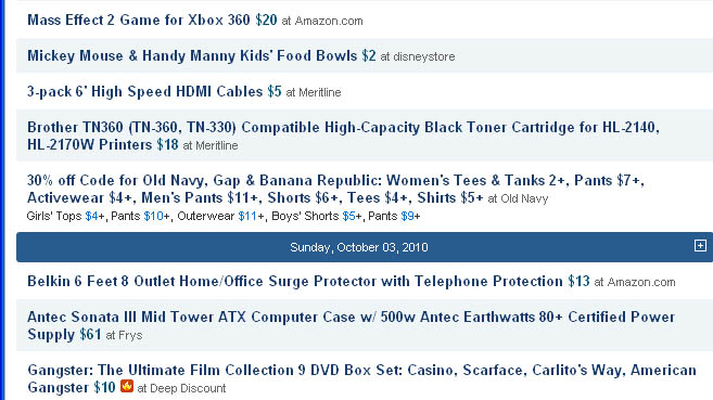 Slickdeals Hide Expired Items