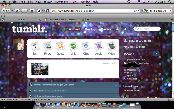 Glitter for Tumblr