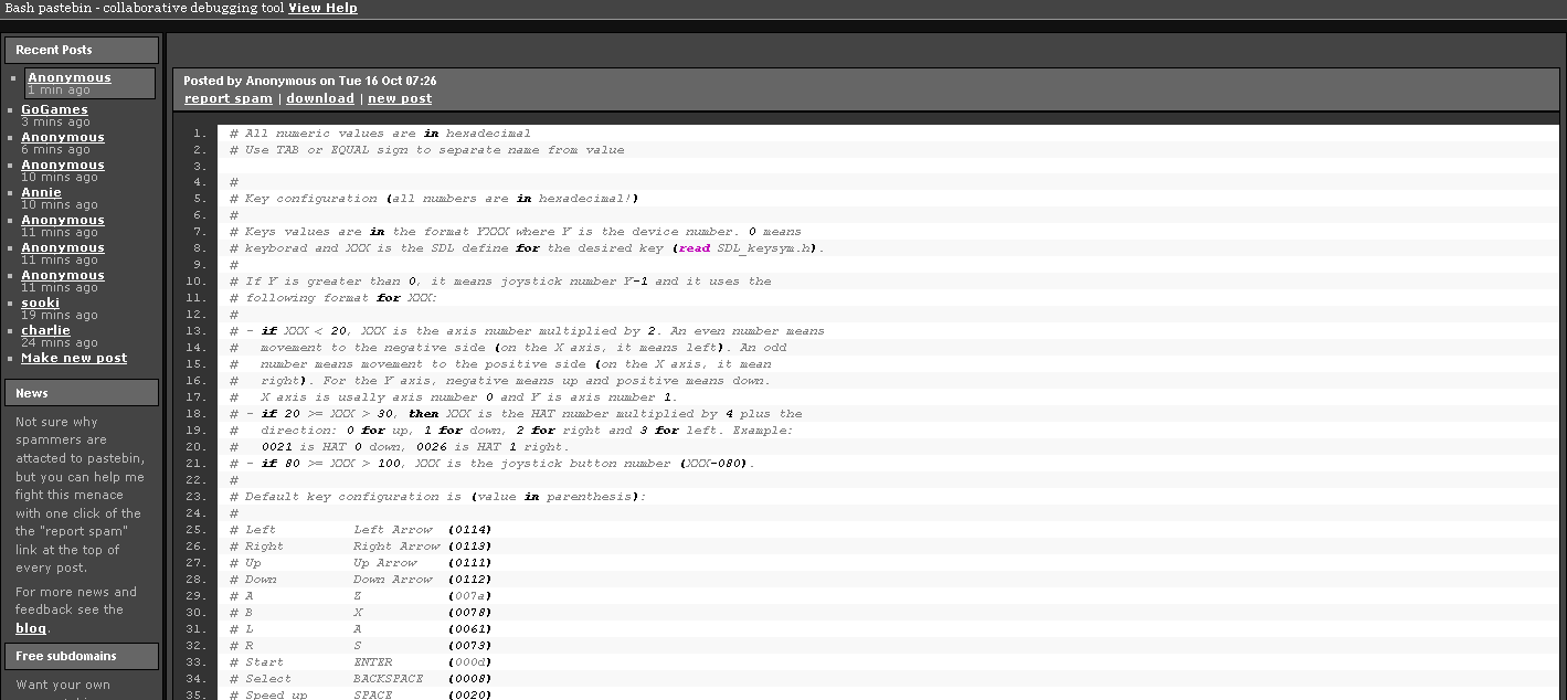 painted black - pastebin