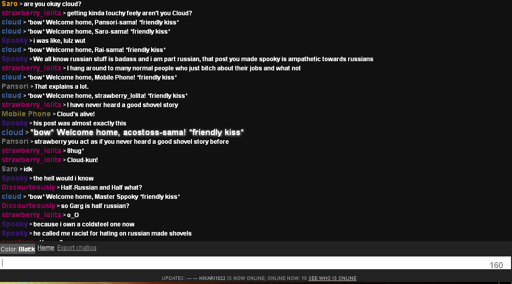 TheColorless Chat Text-mode