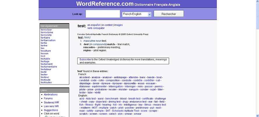 WordReference*Ergo - Little tweaks for navigation