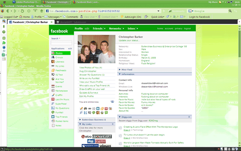 Facebook Green