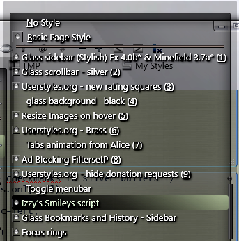 Transparent check and radio boxes