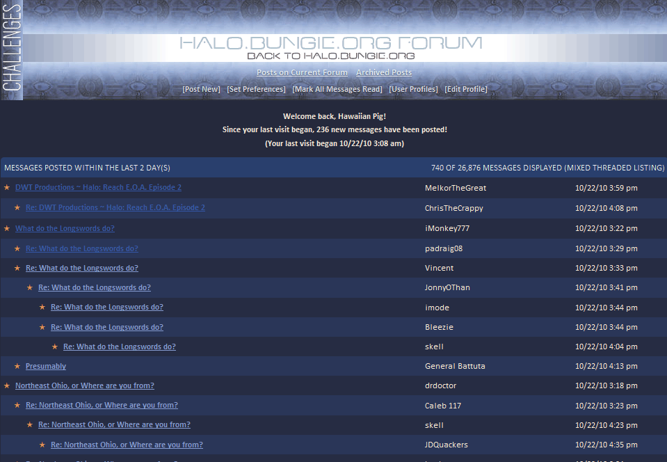 HBO Forum - Kapowaz's Custom Stylesheet - Dark